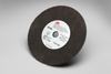 3M COW Aluminum Oxide Cutoff Wheel - Type 1 (Straight) - 4 in Diameter - 3/8 in Center Hole - Thickness 1/32 in - 20448 -- 051141-20448 - Image