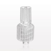 3-Way Parallel Tubing Connector, Male Luer with Spin Lock -- 64101 - Image