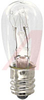LAMP, S-6, CANDLEABRA BASE, 140V-150V - 70012790 - Allied Electronics, Inc.