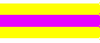 Woven Barricade Tape (B-903; Magenta and Yellow; (magenta & yellow horizontal warning stripes)) - 754476-91173 - R. S. Hughes Company, Inc.