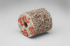 3M Scotch-Brite XL-UW Unitized Aluminum Oxide Medium Deburring Wheel - Coarse Grade - Arbor Attachment - 1 in Diameter - 3/16 in Center Hole - Thickness 1 in - 13752 - 048011-13752 - R. S. Hughes Company, Inc.