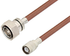7/16 DIN Male to SC Male Cable 12 Inch Length Using RG393 Coax - PE37497-12 - Pasternack