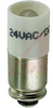 Lamp, White LED, T-1 3/4 Midget Groove,24 VDC, 14 mA, 350 mcd, Replaces Incand. - 70011835 - Allied Electronics, Inc.