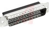 Crimp D Connector (Male Tinned Metal Shell w Dimples) 50 position - 70070143 - Allied Electronics, Inc.