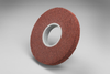 3M Scotch-Brite MF-WL Convolute Aluminum Oxide Medium Deburring Wheel - Medium Grade - Arbor Attachment - 8 in Diameter - 3 in Center Hole - Thickness 1 in - 01871 - 048011-01871 - R. S. Hughes Company, Inc.