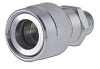 10,000 PSI Industry Standard Female Coupler with Male Thread -- QXF-0404-MNPT - Image