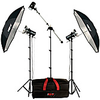 FL220K KIT: 3-LIGHT 510 WATT-SECOND ESSENTIAL STUDIO KIT WITH BOOM-ARM - 401516 - Smith-Victor Corporation
