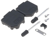 D-Sub Backshell, 25Pos, 180 Deg, Nylon; Product Range Te Connectivity - 55T7736 - Newark, An Avnet Company