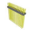 Headers, Male Pins - 612-HTSW-113-27-G-D-ND - DigiKey