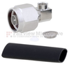 Right Angle N Male (Plug) Connector for SPP-250-LLPL Cable Low PIM, Solder - FMCN1443 - Fairview Microwave Inc.