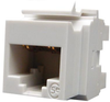 Keystone Jack, Rj45, 8P8C, Cat5E, White; Modular Connector Type Molex Premise Network - 84Y5920 - Newark, An Avnet Company