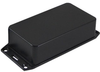 Flanged Lid Enclosure, Abs, Black; Enclosure Type Camdenboss - 74M6372 - Newark, An Avnet Company