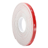3M VHB LSE-060WF Double Coated Acrylic Foam Tape White 0.75 in x 5 yd Roll -- LSE-060WF 0.75IN X 5YD - Image