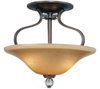4482-167B 2 Light Semi Flush - 4482-167B - Minka Group
