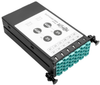 40Gb to 10Gb Breakout Cassette - (x2) 12-Fiber OM4 MTP/MPO ( Male with Pins ) to (x12) LC - N482-2M12-LC12 - Tripp Lite by Eaton