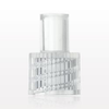 Large-Bore Male Connector, Clear - 31340 - Qosina Corp.