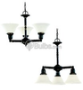 Three-Light Chandelier Fixture - 31060-782 - bulbs.com
