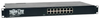 16-Port Gigabit Ethernet Switch with 8 Outlet PDU -- NSU-G16 - Image