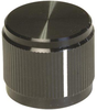 Straight Knurled Knob W/ Line Ind 6.38Mm; Shaft Type Alcoswitch Te Connectivity - 57F2289 - Newark, An Avnet Company