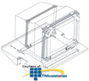 Chatsworth Products Adjustable Monitor Shelf with Tie Down.. -- 11628 - Image