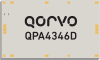 37.5 - 42.5 GHz 6 Watt GaN Amplifier - QPA4346D - Qorvo