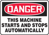 Equipment, Machinery & Operations Signs - 