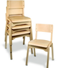 Carlo Stacking Chair - Natural - CarloNatural - Jess Crate Furniture