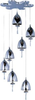 E24356-81PC Mini Pendants-4+Light Cluster - 341782 - Capital Lighting, Inc.