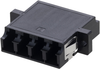 Lc Internal Shutter Coupler, Quad, With Flange, Black Rohs Compliant L-Com - 97AC8796 - Newark, An Avnet Company
