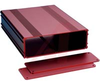 ALUM ENCLOSURE, 2 PLATES, 10 SCREWS, RED ANODIZED, 2.11 H X 6.68 W X 8.66 L - 70020295 - Allied Electronics, Inc.
