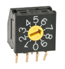 SW ROTARY DIP BCD COMP 100MA 5V - FR01FC10H-06XL - NKK Switches