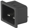 Iec C20 Inlet, 16A, 250Vac, Qc, Panel; Iec Connector Type Schurter - 70K8374 - Newark, An Avnet Company