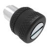 Captive Screw, M5 X 0.8, Flare-in, Slotted Recess, Knurled Black Knob - 47-83-502-62 - Southco