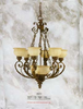 29274 Large Chandeliers-Glass Shade - 741807 - Capital Lighting, Inc.