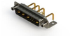 Combo D-Sub Conn, R/a Plug, Db-9W4, Th; Product Range Edac - 56AJ9052 - Newark, An Avnet Company