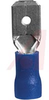 Terminal; 22-18 AWG; Vinyl (Insulation); Straight; Male; 0.157 in.; Red; Tin - 70092516 - Allied Electronics, Inc.