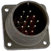 connector,metal circular,box mount recept,no bkshl,size 20,14#16 solder pin cont - 70143550 - Allied Electronics, Inc.