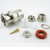 BNC Male (Plug) Connector For RG55, RG58, RG142 Cable, Clamp/Solder - SC6039 - Fairview Microwave Inc.