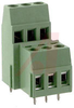 Terminal Block; 30 to 14 AWG; 6; Vertical-Double Level; 15; 300 V; Screw Cage -- 70078294