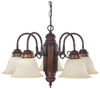 3255BB-256 Mid. Chandeliers-Glass Down - 340442 - Capital Lighting, Inc.