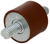 Cylindrical Vibration Mount (Inch) -- V10Z 2-300A (Compression) - Image