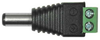 Male DC Cord to Teminals Block camera plug (10pcs Bag) - PDC-MS-10 - SFCable.com
