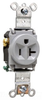 Duplex/Single Receptacle -- 5361-GRY - Image