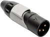 Connector, Xlr Audio, Plug, 3Pos, Cable; No. Of Contacts Amphenol - 43AC8024 - Newark, An Avnet Company