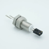 Thermocouple Feedthrough, Type J, 1 Pair, Miniature Connector, 1.0″ Baseplate Bolt - A0418-1-BP - MPF Products, INC.