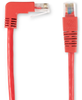 10FT Red CAT5e 100MHz Angled Patch Cable UTP Down-Straight - EVNSL23E-0010-90DS - Black Box