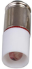 Led Bulb, Midget Groove, Red, T-1 3/4; Lamp Base Type Vcc (Visual Communications Company) - 94W7233 - Newark, An Avnet Company