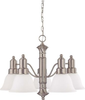60-3242 Mid. Chandeliers-Glass Down - 485673 - Capital Lighting, Inc.