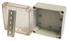 Enclosure, Junction Box, Abs, Grey/clear Rohs Compliant Multicomp Pro - 41AH4611 - Newark, An Avnet Company