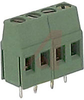 Block, Terminal; 30 to 14 AWG; 4; Vertical; 15 A; 300 V; 1.3 mm; 7.1 mm; 5 mm - 70078270 - Allied Electronics, Inc.